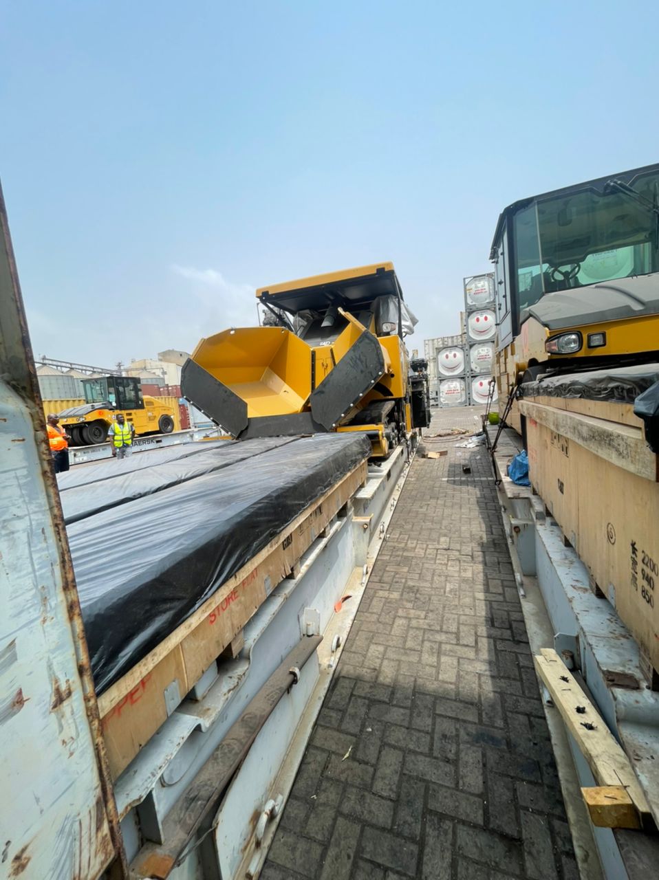 Scrap metal export logistics from Ghana